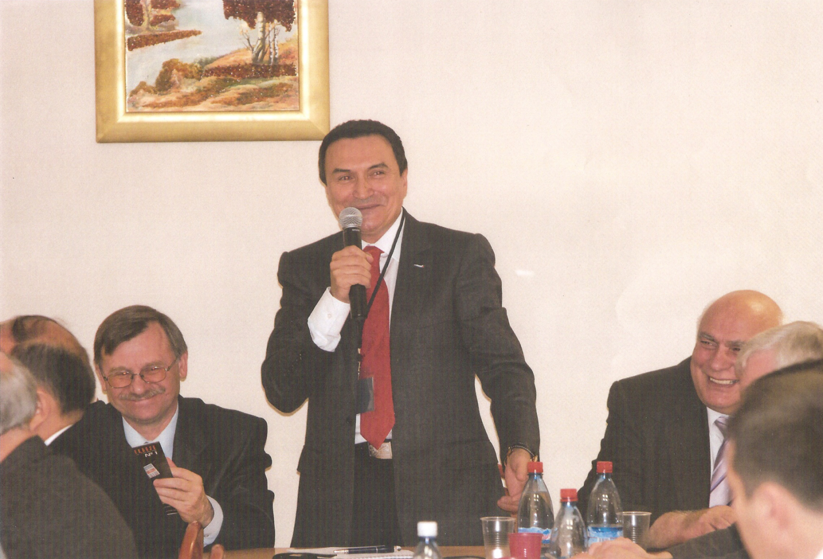 Презентация первого номера журнала "Аэронавигация" 2008 г.